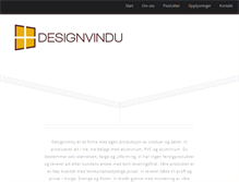 Tablet Screenshot of designvindu.no